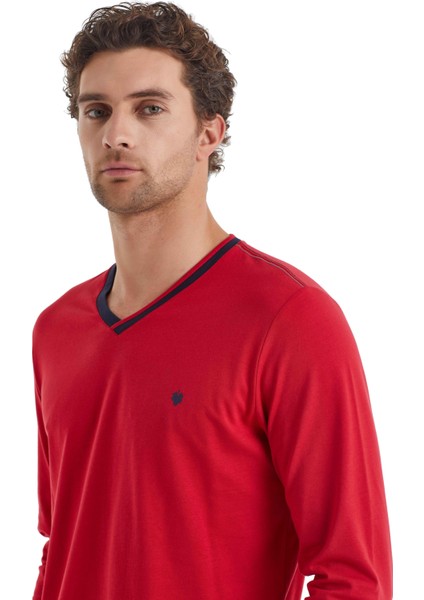 Erkek Uzun Kol Pijama Takımı 40107
