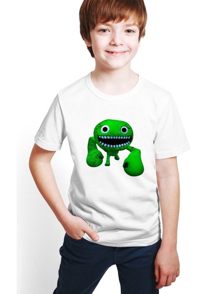 Garten Of Banban Baskılı Unisex Çocuk Tişört H08