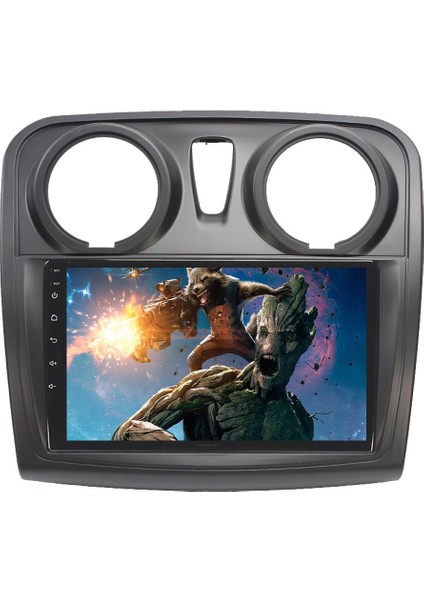 Dacia Lodgy Android 13 Multimedya Carplay 4gb RAM+64GB HDD 2012-2017 Navigasyon Ekran