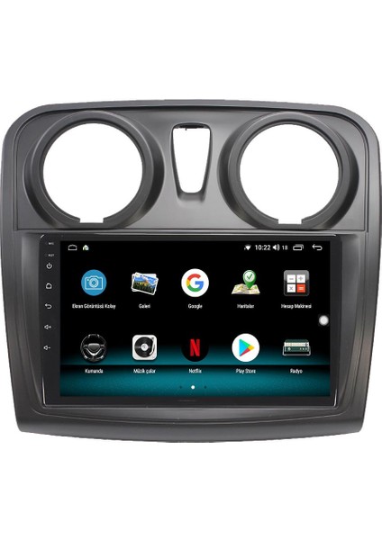 Dacia Lodgy Android 13 Multimedya Carplay 4gb RAM+64GB HDD 2012-2017 Navigasyon Ekran fırsatları