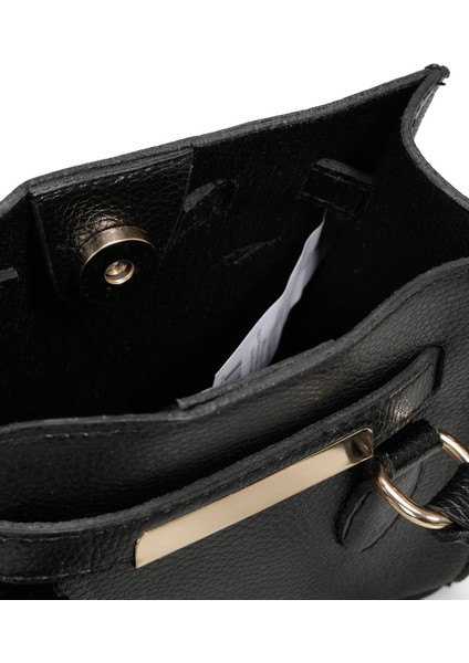 Ntrl Prm Mını El 3pr Siyah Kadın El Çantası fırsatları