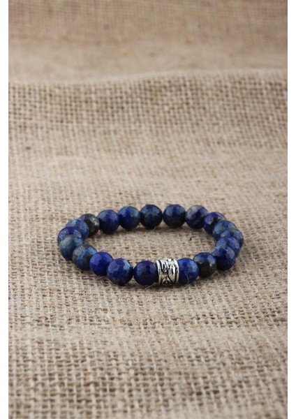 Sertifikalı Lapis Lazuli Orjinal ( Taşlar) Doğaltaş Bileklik