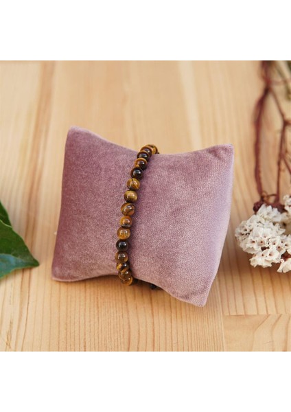 Sertifikalı Kaplan Gözü Orjinal ( Taşlar) Doğaltaş Bileklik - 8mm fırsatları