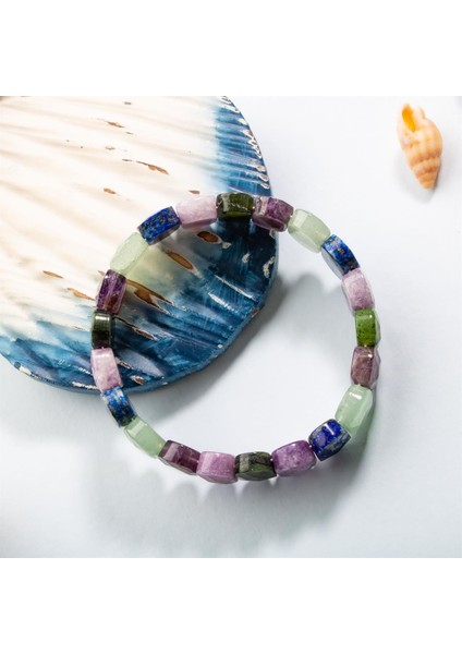 Sertifikalı Yay Burcu Doğal Taş Geniş Kesim Kadın Bileklik modelleri