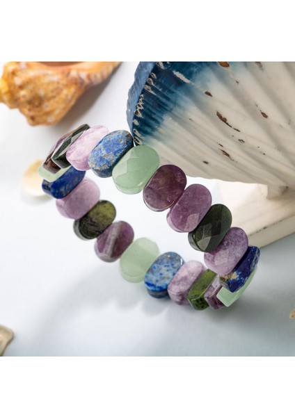 Sertifikalı Yay Burcu Doğal Taş Geniş Kesim Kadın Bileklik fırsatları