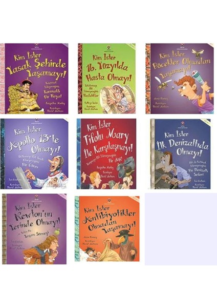 Tübitak Popüler Bilim Kim Ister Serisi 8 Kitap Set (12+ Yaş) - Anne Rooney