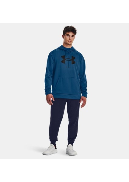 Erkek Armour Fleece® Big Logo Kapüşonlu Üst 1379743-426