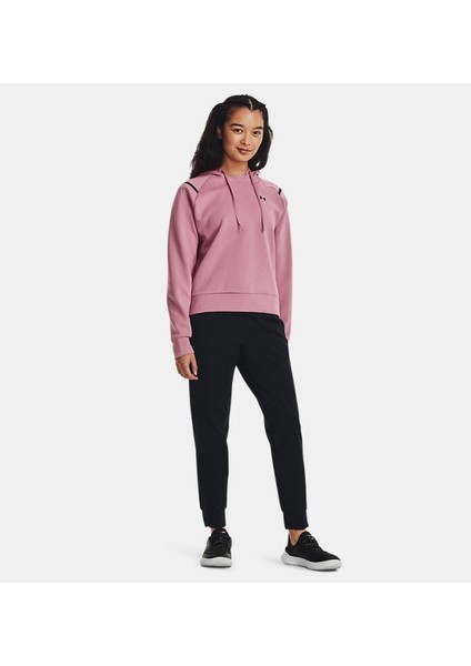 Kadın UA Unstoppable Fleece Kapüşonlu Üst 1379843-697 modelleri