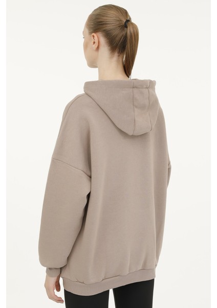 W-Marcıa Basıc Oversıze H Vizon Kadın Sweatshirt fiyatları