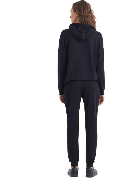 Kadın Kapüşonlu Sweatshirt 51243