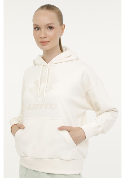 W-Smart W Iv Sweat Hd 3pr Bej Kadın Sweatshirt