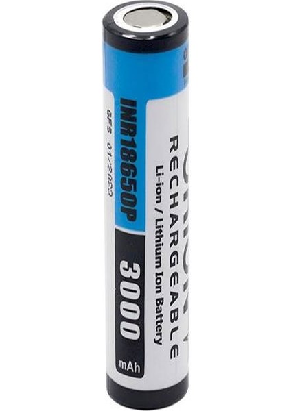 Orion 18650P 3.7V 3000MAH 10C Şarj Edilebilir Li-Ion Pil 30A