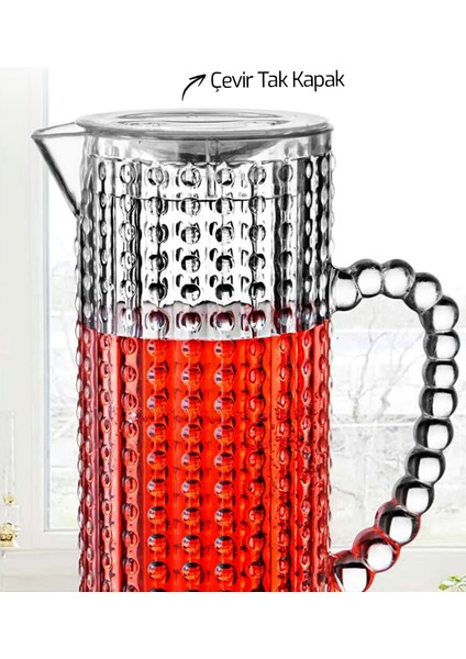 Talia Akrilik Boncuklu Su ve Meşrubat Sürahi 1,5 lt fiyatları