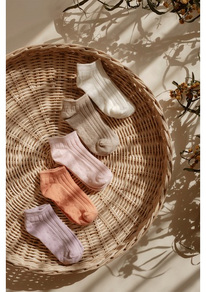 Kısa Pamuk Çorap - Lila fiyatları