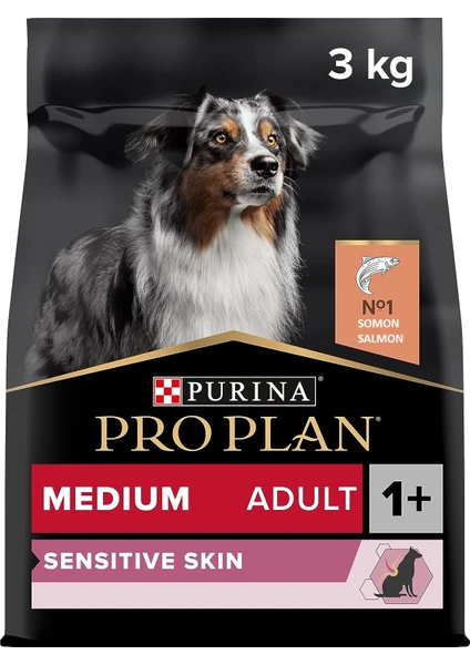 Proplan Orta Irk Sensetive Skin Somonlu Yetişkin Köpek Maması 3 kg