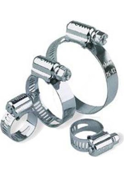 Ayarlı Hortum Kelepçesi C Tipi ( 14 Mm) 20 - 30 mm 3 / 4 - 1 3/16" modelleri