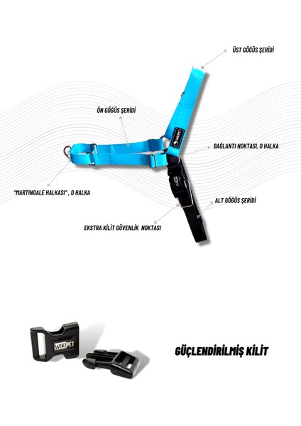Aztec Easy Walk Önden Çekmeli Göğüs Tasması fırsatları