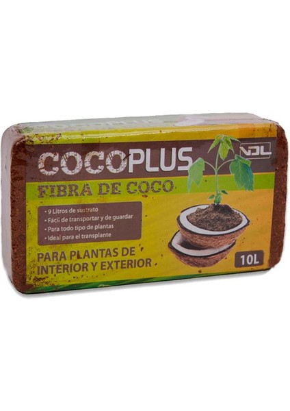Coco Plus Cocopeat Blok 0.62 kg 10 Litre
