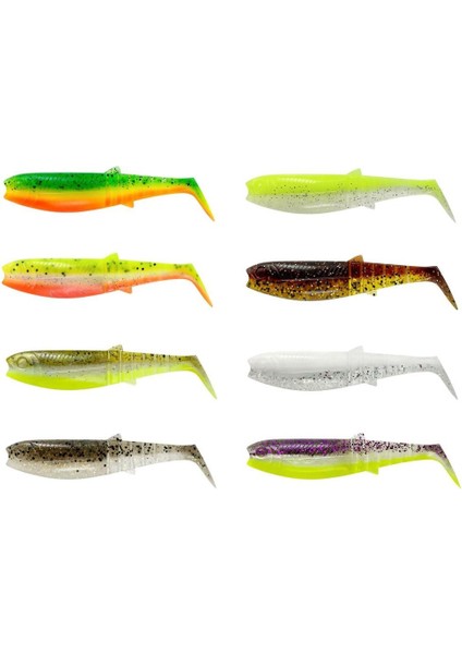 Cannibal Shad 6.8cm 3gr Purple Glitter Bomb