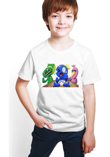 Garten Of Banban Baskılı Unisex Çocuk Tişört H03