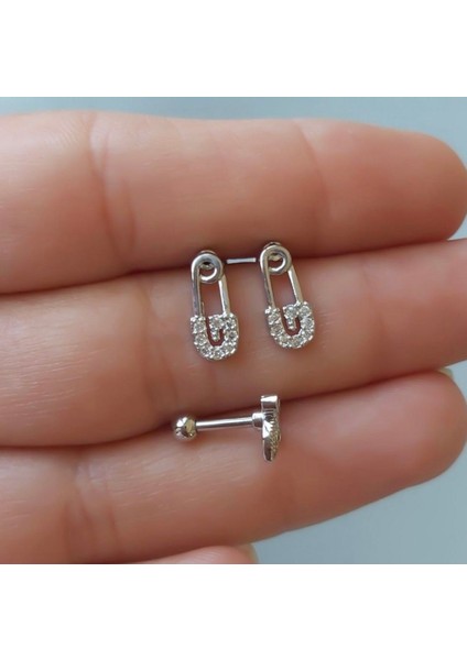Çengelli Iğne Kıkırdak Helix Tragus PIERCING(1ADET)