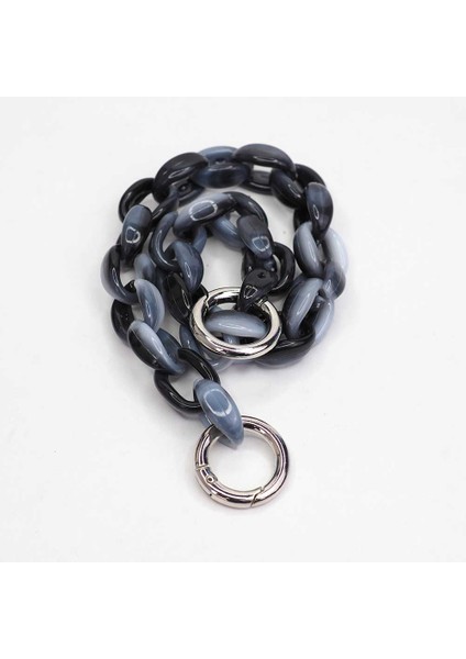 Akrilik Zincir Çanta Sapı 40CM - Siyah (1 Adet) fiyatları