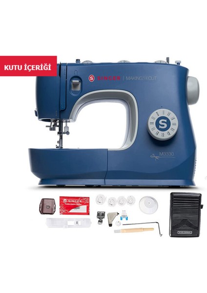 Yeni Nesil M3335 Dikiş Makinesi Making The Cut | 97 Dikiş Uygulaması | Geri Dikiş fırsatları