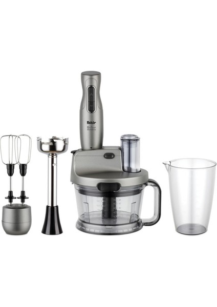 Yeni Nesil Mr Chef Quadro 1000 W Blender Seti Silverstone