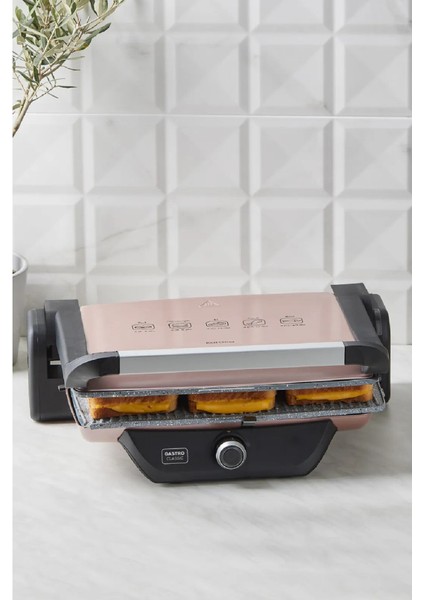 Yeni Nesil Gastro Classic Izgara ve Tost Makinesi Rosegold fiyatları