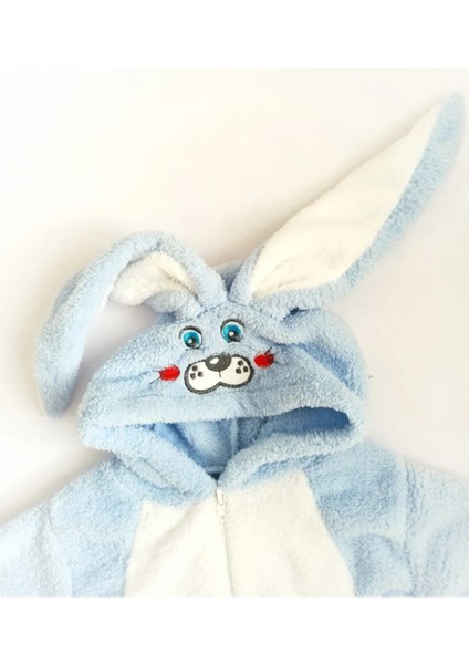 Welsoft Peluş Erkek Çocuk Mavi Tavşan Kulaklı Uyku Tulumu indirimleri