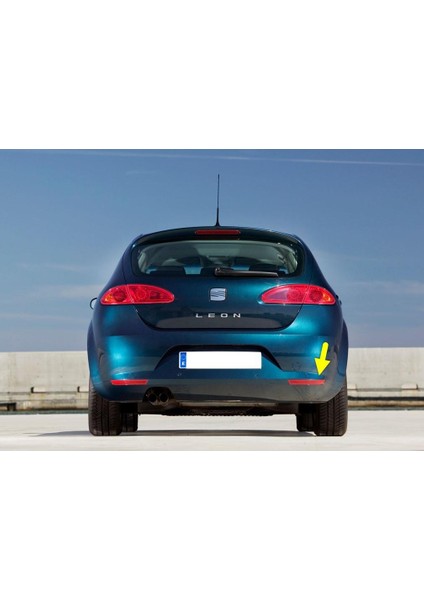 Seat Leon 2 2006-2009 Arka Tampon Sağ Reflektörü 1P0945106B