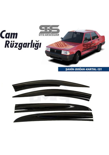 Cam Rüzgarlığı Tofaş - Şahin - Kartal - 131 Mügen Tip Piano Black