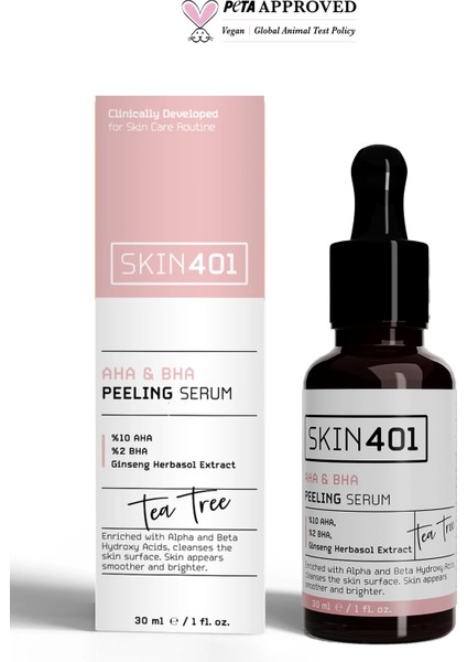 SKIN401 Cilt Tonu Eşitleyici ve Nemlendirici Bakım Rutini