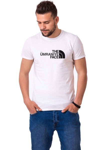 The Ümraniye Face Baskılı Unisex T-Shirt