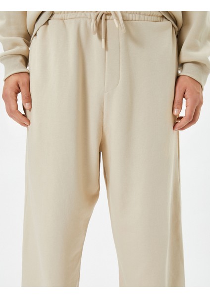 Bol Paça Eşofman Altı Beli Bağcıklı Cepli indirimleri