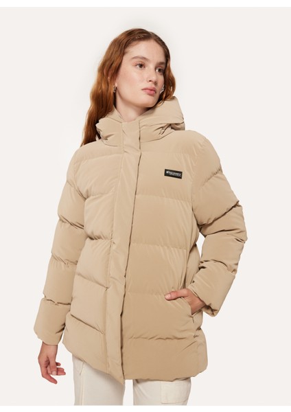 Bej Kadın Mont W-Mıxı fırsatları