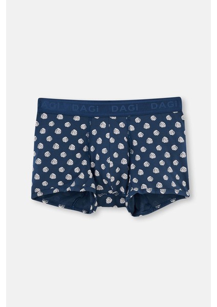 Lacivert D-Man 2'li Modal Boxer