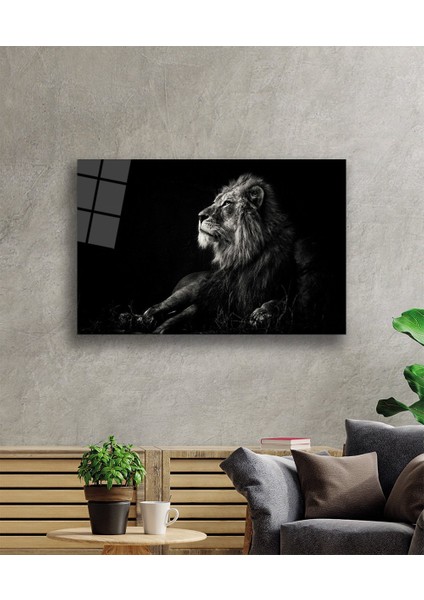 Aslan Cam Tablo