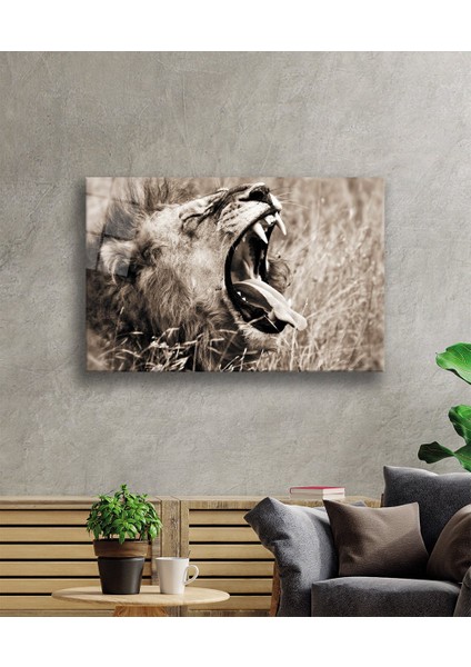 Aslan Cam Tablo