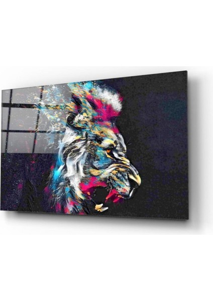Aslan Cam Tablo