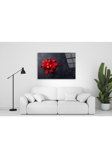 Çiçek Cam Tablo modelleri