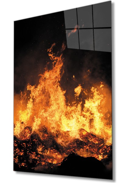 Yangın Cam Tablo