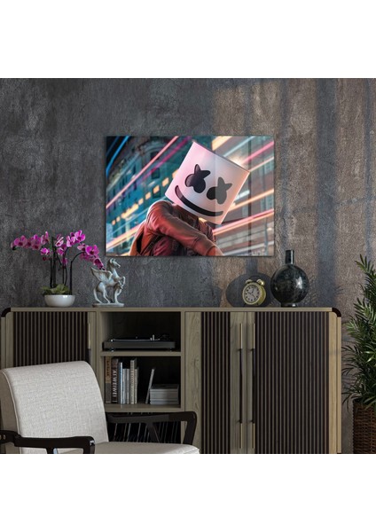 Marshmello Dj Cam Tablo 70X100 cm