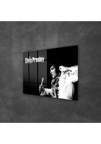 Cam Tablo Elvis King 70X100 cm fiyatları