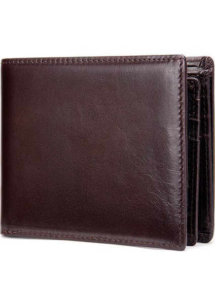 Baellerry Erkek Mini Bozuk Para Cüzdanı - Koyu Kahverengi (Yurt Dışından)