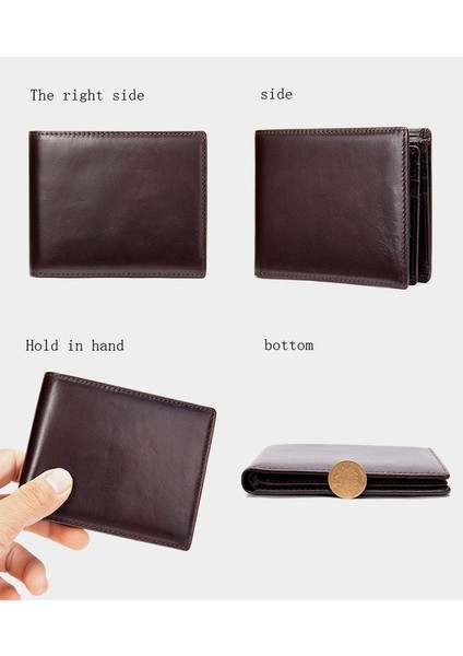 Baellerry Erkek Mini Bozuk Para Cüzdanı - Koyu Kahverengi (Yurt Dışından) fiyatları