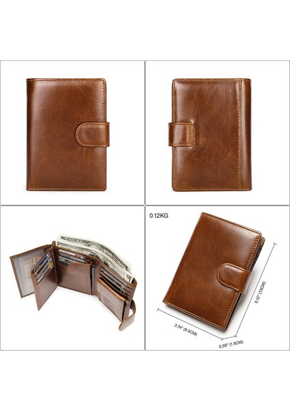 Baellerry Retro Erkek Cüzdan - Kahverengi (Yurt Dışından) modelleri