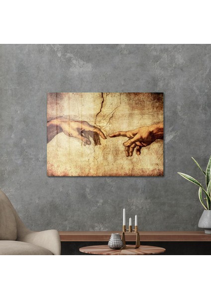 Cam Tablo Touch Of God 70X100 cm modelleri