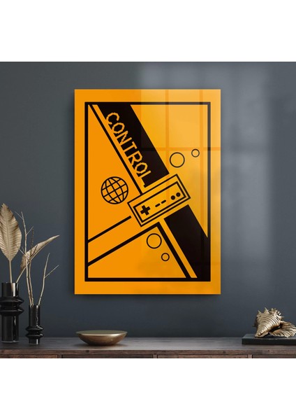 Cam Tablo Game Pad Retro Poster 50X70 cm