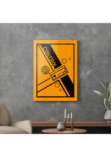 Cam Tablo Game Pad Retro Poster 50X70 cm
